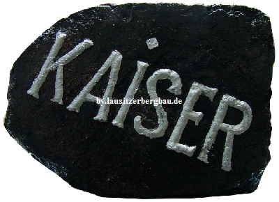 Kaiser Brikett halbstein Kaiser Brikett halbstein