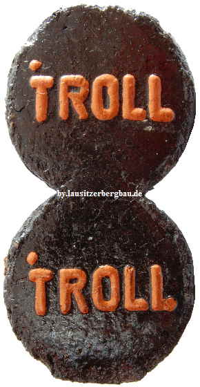 TROLL Brikett mittel semmel format TROLL Brikett mittel semmel format